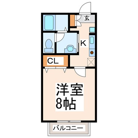 サニーコート帯山の物件間取画像